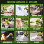 SEEVOLX 1500G Brushless Handheld Cordless Turbor With 2* 21V 3.0AH Battery